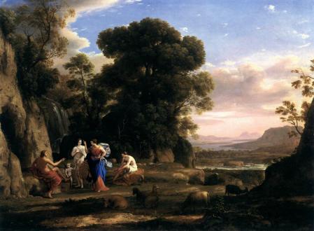 Claude Lorrain. Le jugement de Pâris (1645-46)