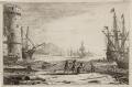 Lorrain. Port de mer avec grande tour (1637-41)