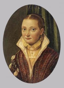 Lucie Anguissola. Portrait de Sofonisba (1560-65)