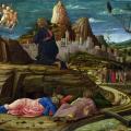 Mantegna. Agonie dans le jardin des oliviers (1458-60)