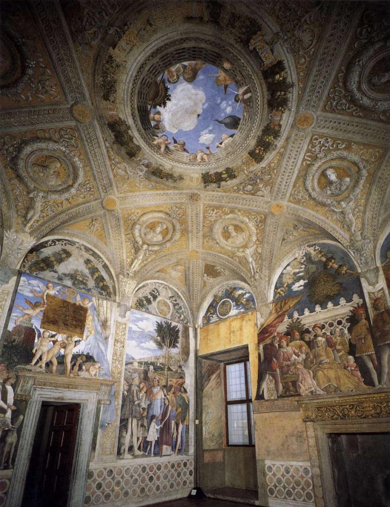 Ca s'est passé en septembre ! Mantegna-la-chambre-des-epoux-voute-et-oculus-1465-74