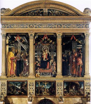 Andrea Mantegna. Polyptyque de San Zeno (1457-59)