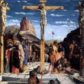 Andrea Mantegna. Polyptyque de San Zeno. Crucifixion (1457-59)