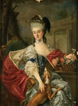 Marcello Bacciarelli. Portrait de la princesse Lubomirska (1775-77)