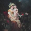 Marguerite Gérard. Jeune femme et enfant (v. 1799)
