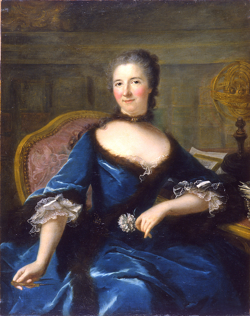 Marianne Loir. Portrait de la marquise du Châtelet (v. 1745)