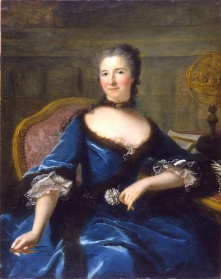 Marianne Loir. Portrait de la marquise du Châtelet (1745-69)