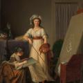 Marie-Victoire Lemoine. L’atelier d’une femme peintre (1789)