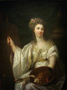 Marie-Victoire Lemoine. Autoportrait (1785)