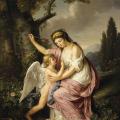Marie-Victoire Lemoine. Jeune femme et Cupidon ((1792)