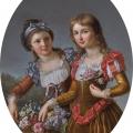 Marie-Victoire Lemoine. Les deux sœurs (1790)