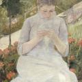 Mary Cassatt. Jeune fille au jardin (1880-82)