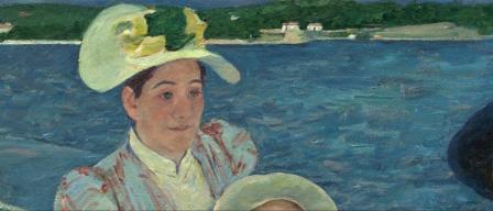 Mary Cassatt La promenade en barque, détail