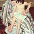 Mary Cassatt. La toilette de l'enfant (1893)
