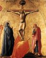 Masaccio. Polyptyque de Pise, crucifixion (v. 1426)