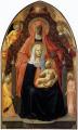 Masaccio et Masolino. Sainte Anne, la Vierge à l'Enfant et cinq anges (1424)