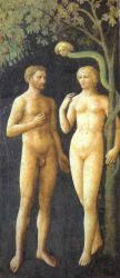 Masolino. Chapelle Brancacci, Adam et Eve (1426-27)