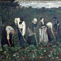 Max Liebermann. Travailleurs dans un champ de betteraves (1874-76)