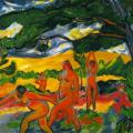 Max Pechstein. Nus dans la nature (1911)