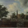 Meindert Hobbema. L’écluse de Harlem, Amsterdam (1663-65)