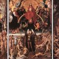 Memling. Triptyque du jugement dernier, ouvert (1467-71)