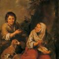 Murillo. Vieille femme et enfant (1650)
