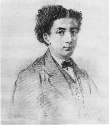 Nathaniel Sichel. Max Liebermann à seize ans (v. 1863)