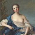Nattier. Pauline Félicité de Mailly-Nesle (v. 1740)