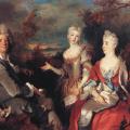 Nicolas de Largillierre. Portrait de famille (1720-30)