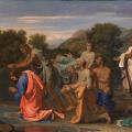 Nicolas Poussin. Le baptême du Christ (v. 1657)