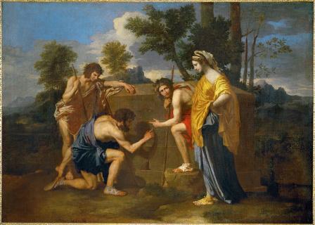 Nicolas Poussin. Les bergers d’Arcadie (1638-40)