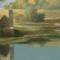 Nicolas Poussin. Paysage par temps calme, détail 1