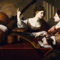 Nicolas Régnier. Divine inspiration musicale (v. 1640)