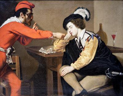Nicolas Régnier. Le camouflet (1617-1620)