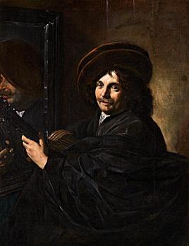 Nicolas Régnier. Portrait d’homme à la guitare (1626-27)