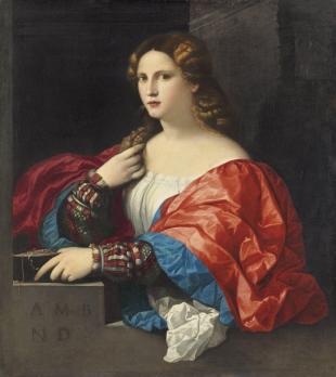 Palma-le-Vieux. Portrait d’une jeune femme dite La Bella (1518-20)