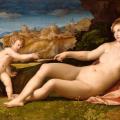 Palma-le-Vieux. Vénus et Cupidon dans un paysage (1523-24)
