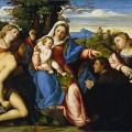Palma-le-Vieux. Vierge à l’Enfant avec saints et donateur (1518-20)