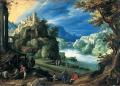 Paul Bril. Paysage de montagnes fantastique (1598)