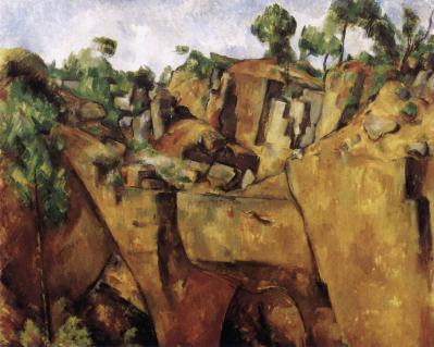 Paul Cézanne. Carrière de Bibémus (1898-1900)