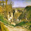 Paul Cézanne. La maison du pendu, Auvers-sur-Oise (1873)