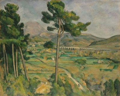 Paul Cézanne. Montagne Sainte-Victoire (1882-85)