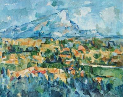 Paul Cézanne. Montagne Sainte-Victoire (1902-04)