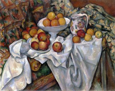 Paul Cézanne. Pommes et oranges (v. 1899)