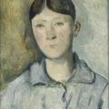 Paul Cézanne. Portrait de Madame Cézanne (1885-90)
