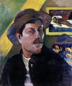 Paul Gauguin. Autoportrait (1893-94)