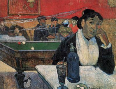 Paul Gauguin. Café de nuit à Arles (Madame Ginoux) (1888)