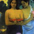Paul Gauguin. Deux Tahitiennes (1899)
