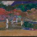Paul Gauguin. Femmes et cheval blanc (1903)