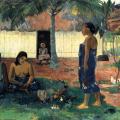 Paul Gauguin. Pas te aha oe triri ? (Pourquoi est-tu en colère ?) (1896)